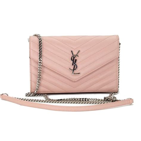 pink ysl hang bag|YSL pink crossbody bag.